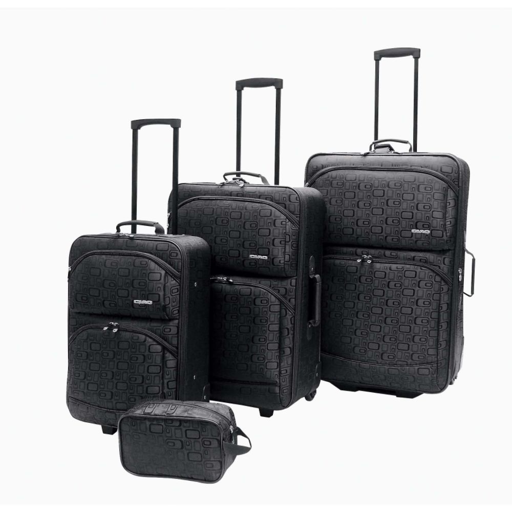 Ciao 4 Pc Luggage, Black