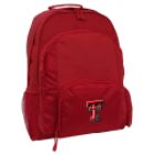Texas Tech University Red backpack