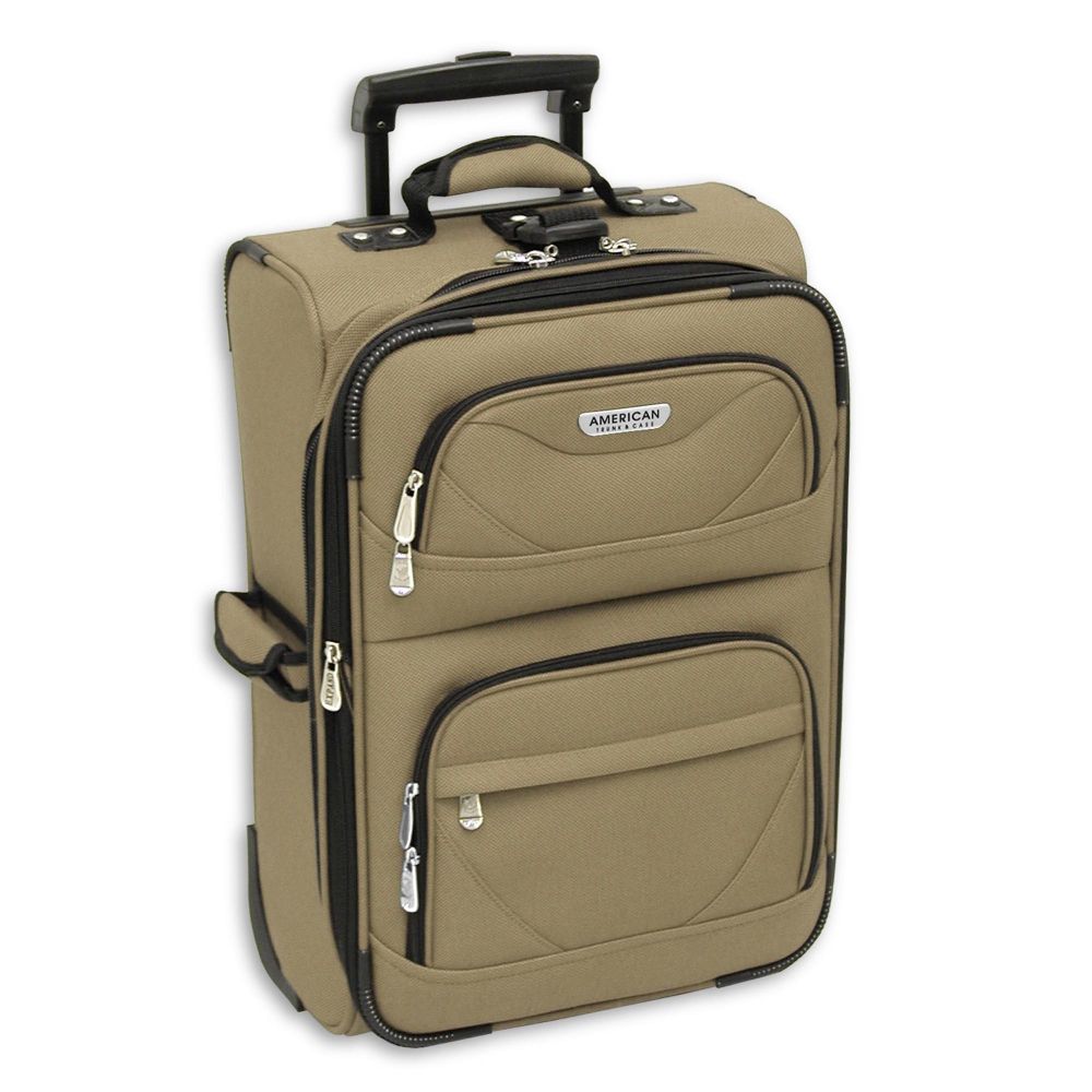 Lightweight Expandable Luggage on American Trunk   Case Air Lightweight 21 In  Expandable Upright Taupe