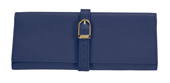 Royce Leather Jewelry Roll - Blue at Kmart.com