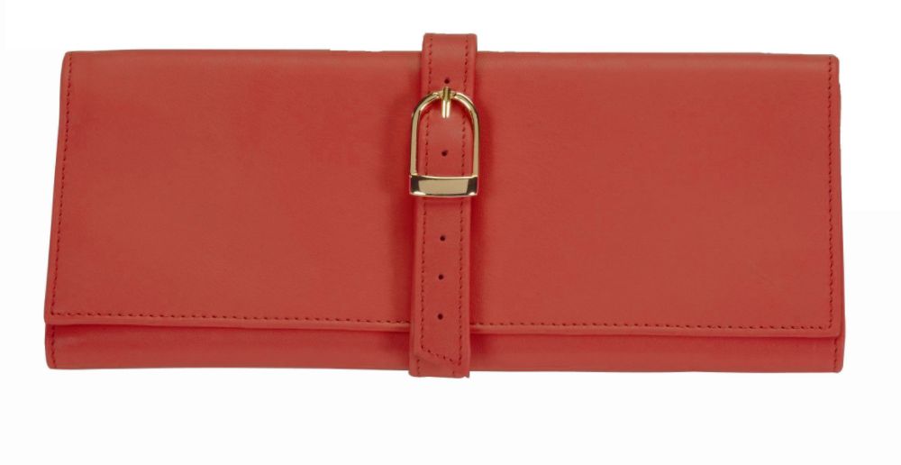 Royce Leather Jewelry Roll - Red at Kmart.com