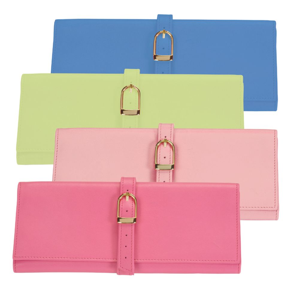 Royce Leather Jewelry Roll - Wildberry at Kmart.com