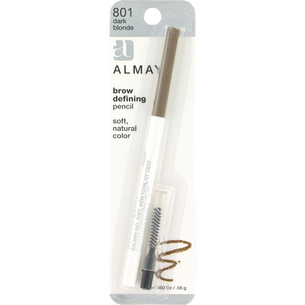Almay Brow Defining Pencil, Dark Blonde 801, 0.002 Oz (.08 G) 6747-03