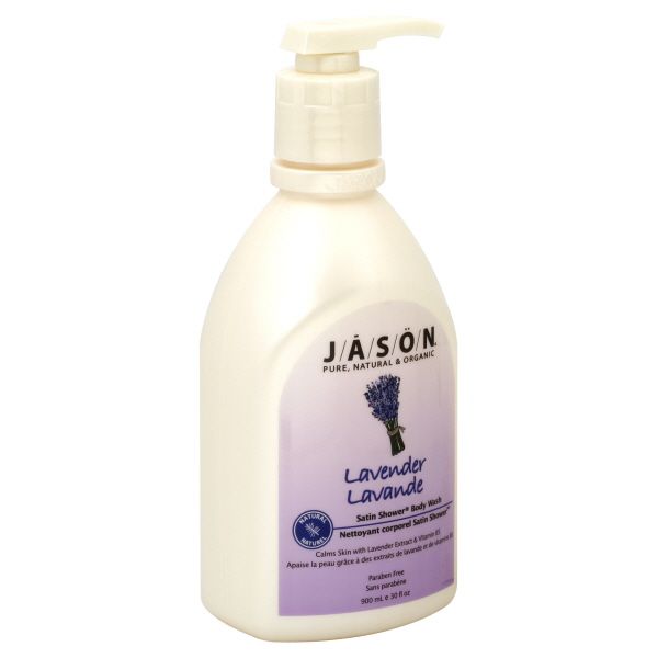 Jason Satin Shower Body Wash, Lavender, 30 fl oz (900 ml)