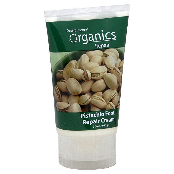 Desert Essence Organics Repair Foot Repair Cream, Pistachio, 3.5 oz