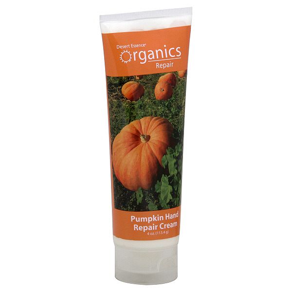 Desert Essence Organics Repair Hand Repair Cream, Pumpkin, 4 oz (113.