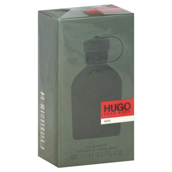 Hugo Eau de Toilette Natural Spray, Man, 3.3 fl oz (100 ml)