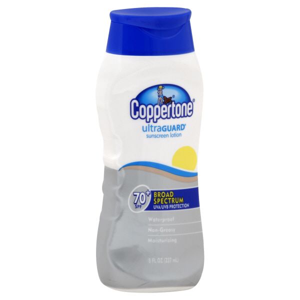 Coppertone UltraGuard Sunscreen Lotion, SPF 70+, 8 fl oz (237 ml) at Kmart.com
