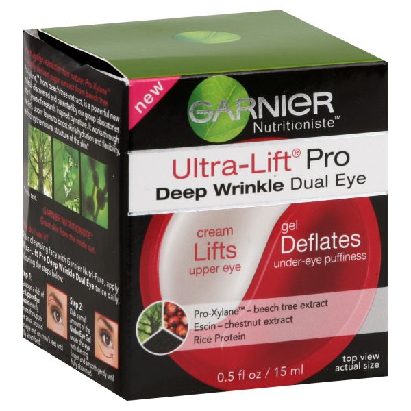 Garnier Nutritioniste Ultra-Lift Pro Deep Wrinkle Dual Eye, 0.5 fl oz (15 ml)