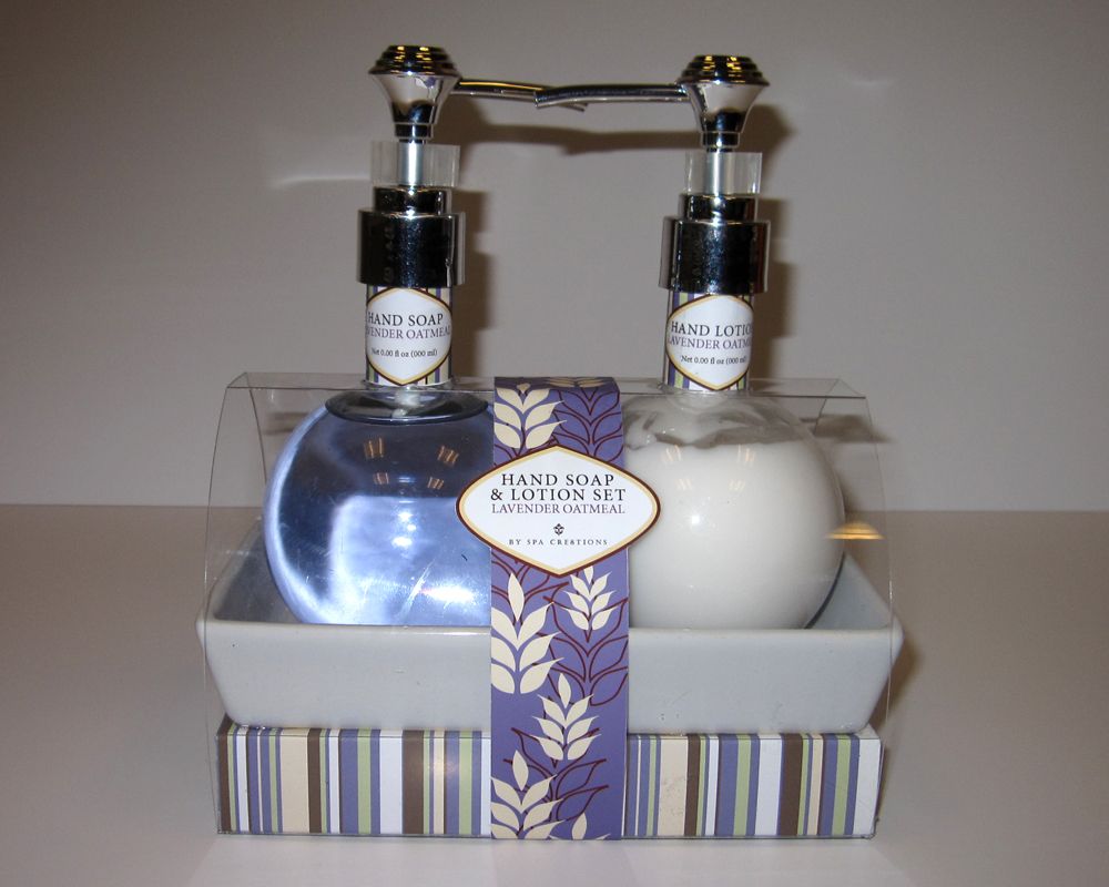 Spa Creations Lavender Oatmeal Hand Soap & Lotion Set at Kmart.com