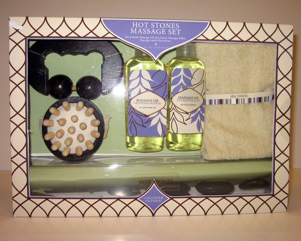 Spa Creations Hot Stones Massage Set at Kmart.com