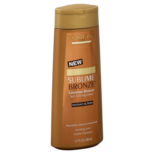 L'Oreal Sublime Bronze Self-Tanning Lotion, Luminous Bronzer, 6.7 fl oz (200 ml) at Kmart.com