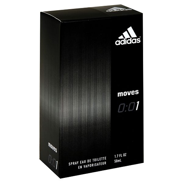 Adidas Adidas Moves Spray Eau De Toilette!comma! 1.7 Fl Oz (50 Ml) 8603611