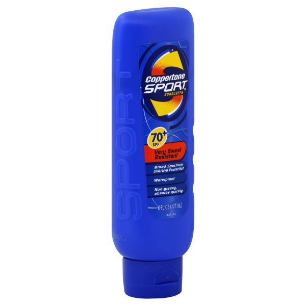 Coppertone Sport Sunscreen, SPF 70+, 6 fl oz (177 ml) at Kmart.com
