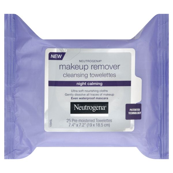 Neutrogena Cleansing Towelettes, Makeup Remover, Night Calming, 25 towelettes at Kmart.com