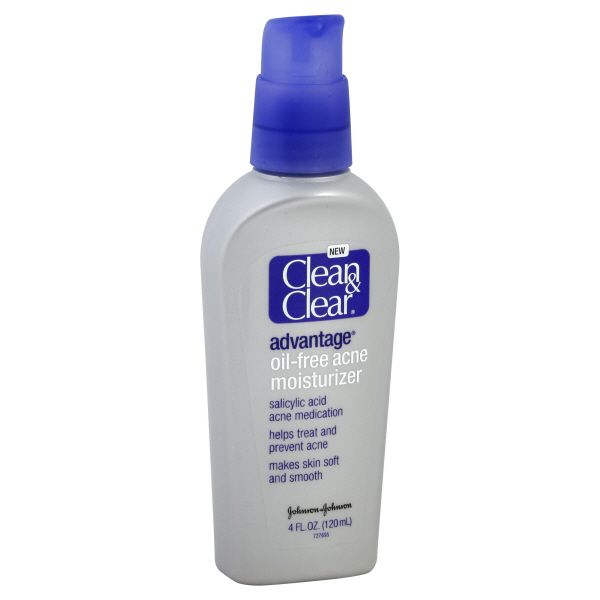Clean & Clear Advantage Acne Moisturizer, Oil-Free, 4 fl oz (120 ml) at Kmart.com