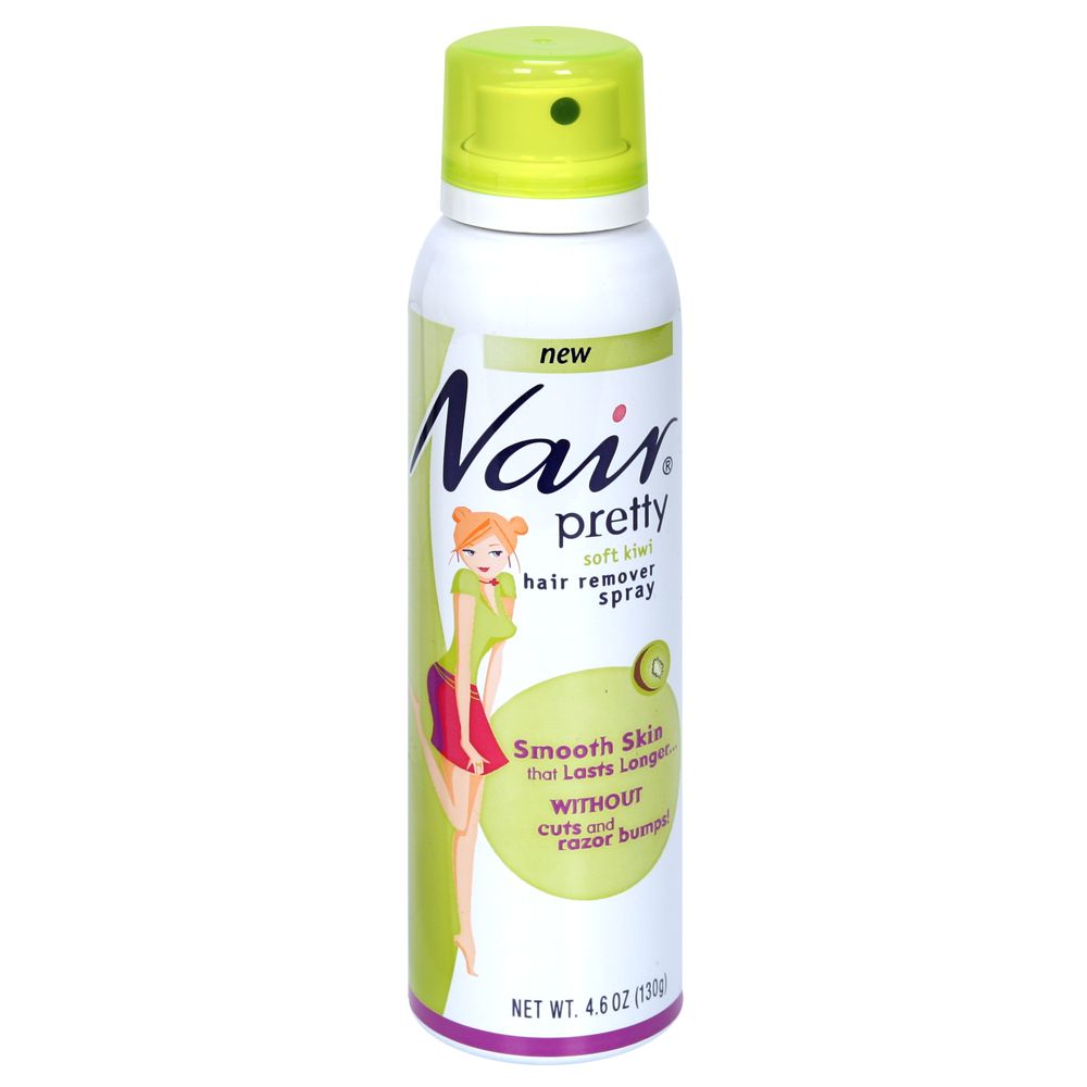 Nair Pretty Hair Remover Spray, Soft Kiwi, 4.6 oz (130 g) at Kmart.com
