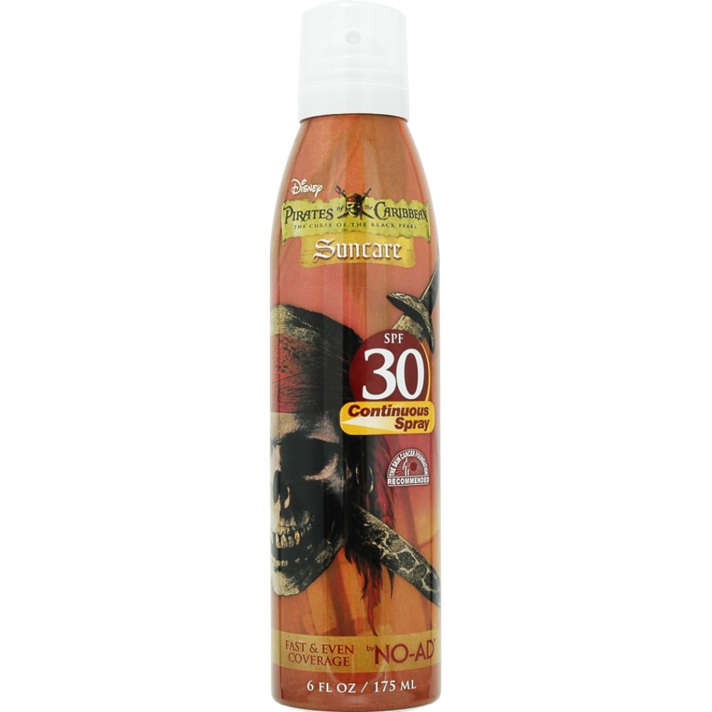 No-Ad Disney Sun Pals Pirates Of The Caribbean Aerosol Spray SPF 30 6 Fluid Ounce Can at Kmart.com