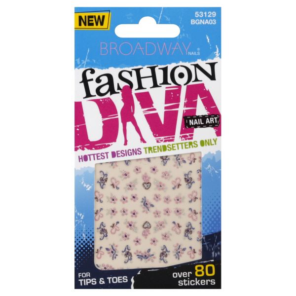 Broadway Nails Fashion Diva Nail Art, for Tips & Toes, Keep Me, 1 package at Kmart.com