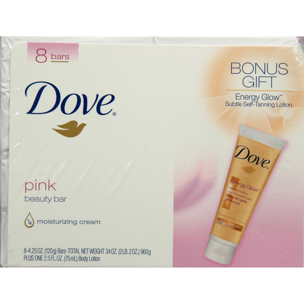 Dove Pink/Rosa Beauty Bars 8 Count 4.25 Ounces Each at Kmart.com