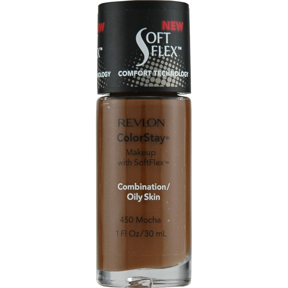 Revlon Makeup with SoftFlex, 360 Golden Caramel, 1 fl oz (30 ml)
