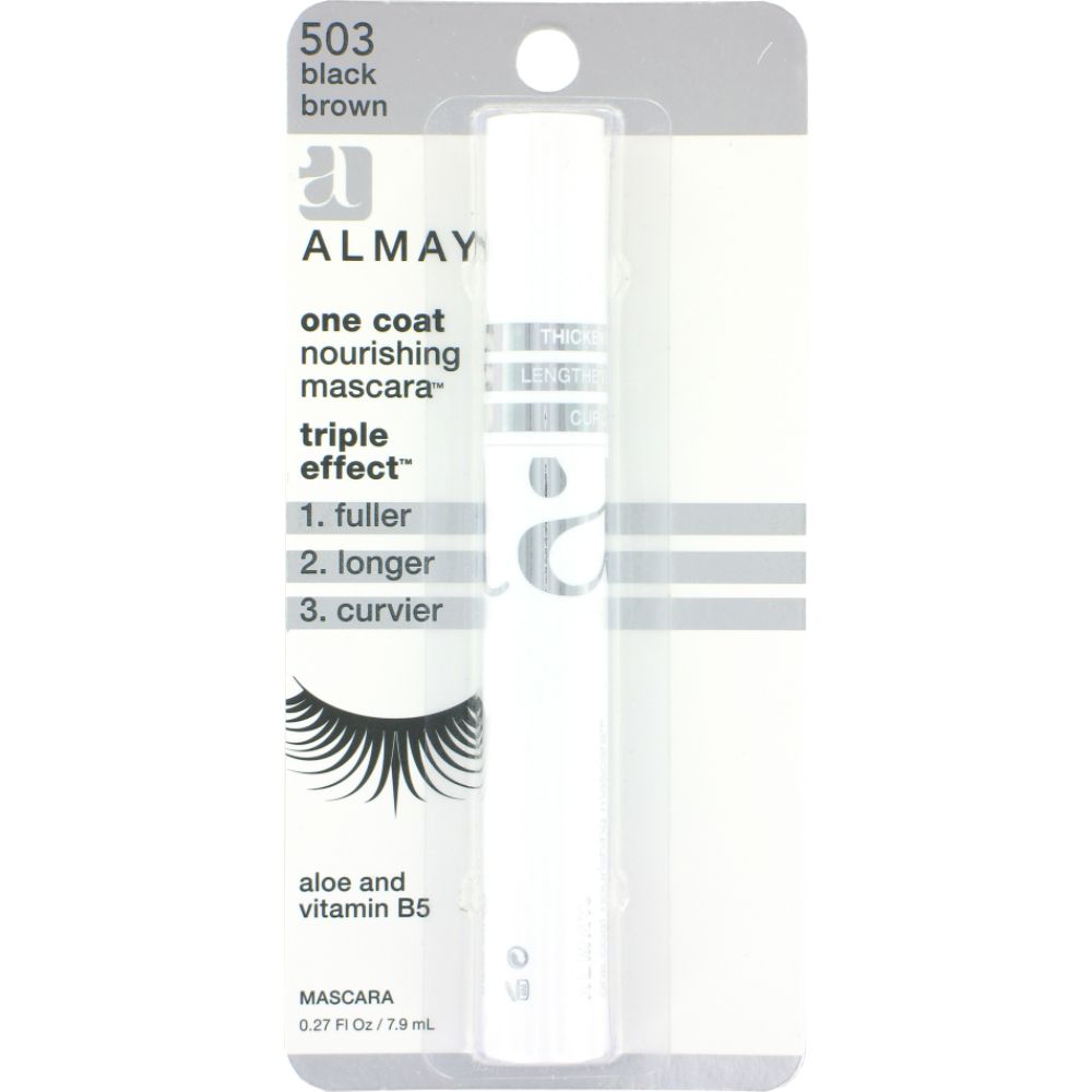 Almay Nourishing Mascara, Triple Effect, Blackest Black 501, 0.27 fl oz (7.9 ml) at Sears.com