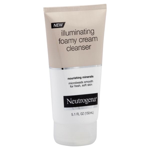 Neutrogena Illuminating Foamy Cream Cleanser, 5.1 fl oz (150 ml) at Kmart.com