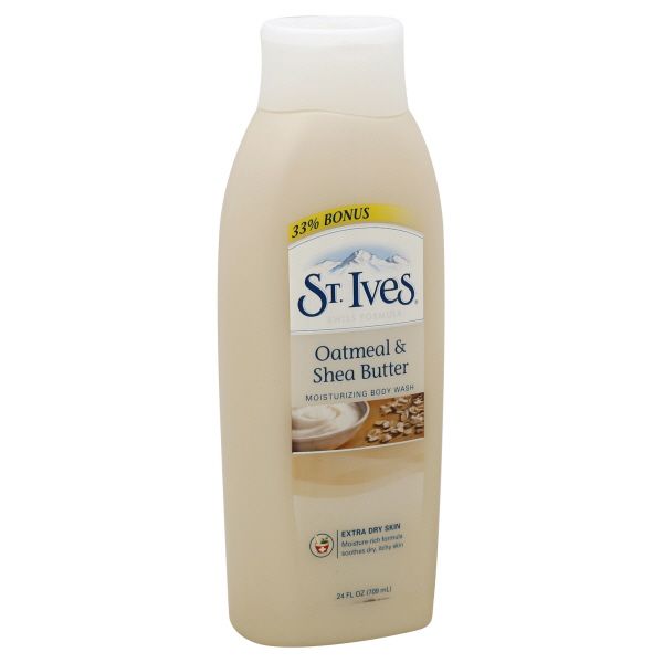 St. Ives Swiss Formula Moisturizing Body Wash, Oatmeal & Shea Butter, 24 fl oz (709 ml) at Kmart.com