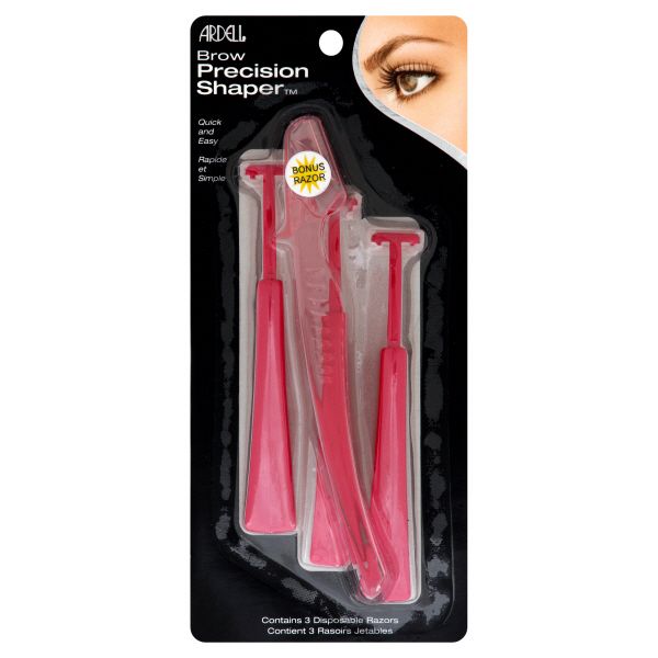 Ardell Brow Precision Shaper, 3 razors