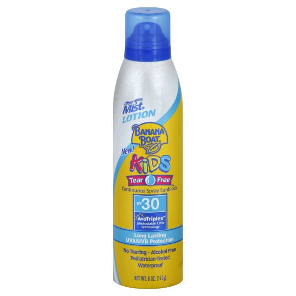 Banana Boat Ultra Mist Kids Sunblock, Continuous Spray, Lotion, SPF 30, 6 oz (170 g) at Kmart.com