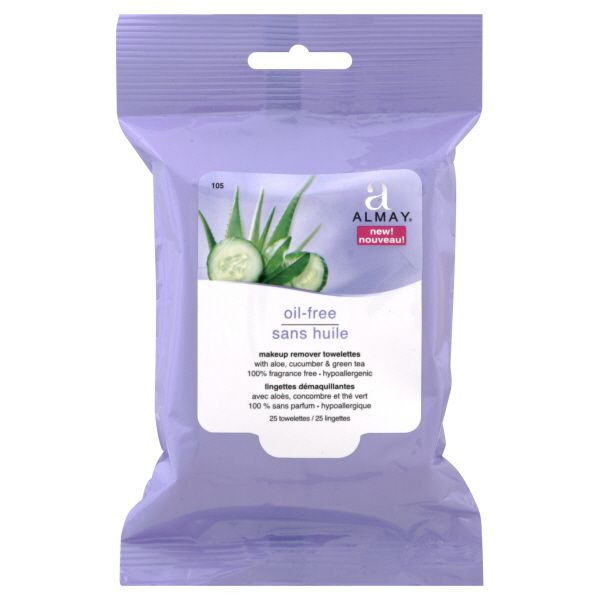 Almay Makeup Remover Towelettes, Oil-Free, 25 towelettes at Sears.com