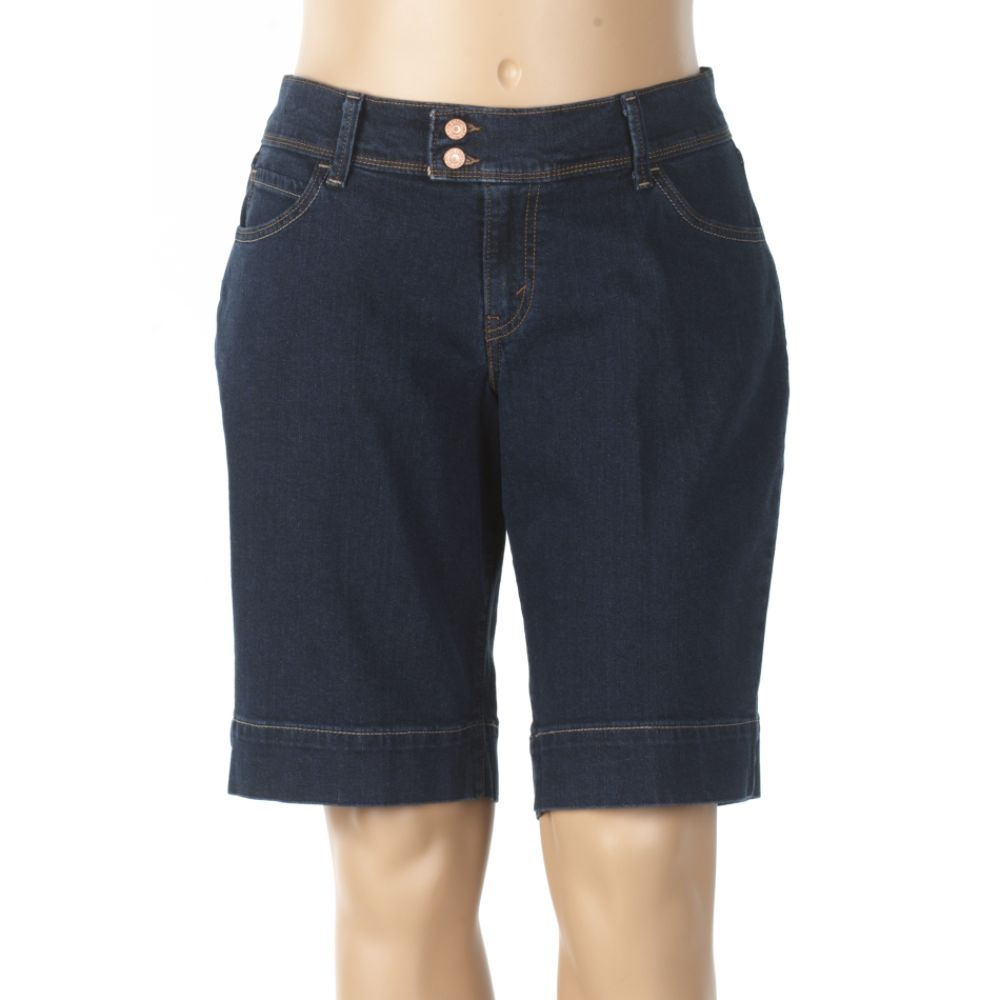 Levi's  542 Women's Plus City Girl Bermuda Denim Shorts