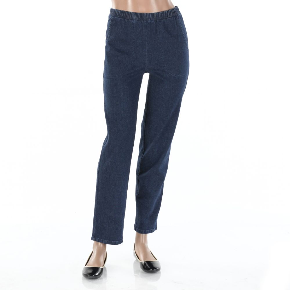 Kayo Petite Pull On Denim Pant