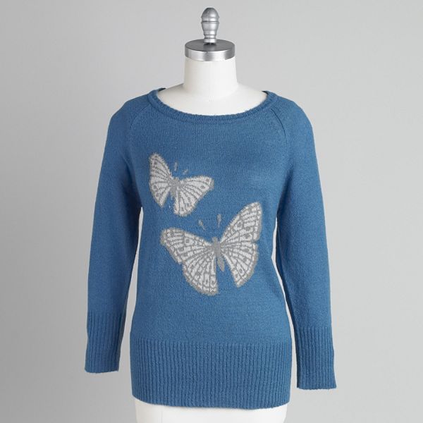 Canyon River Blues Women's Long Sleeve Crewneck Sweater - Plus