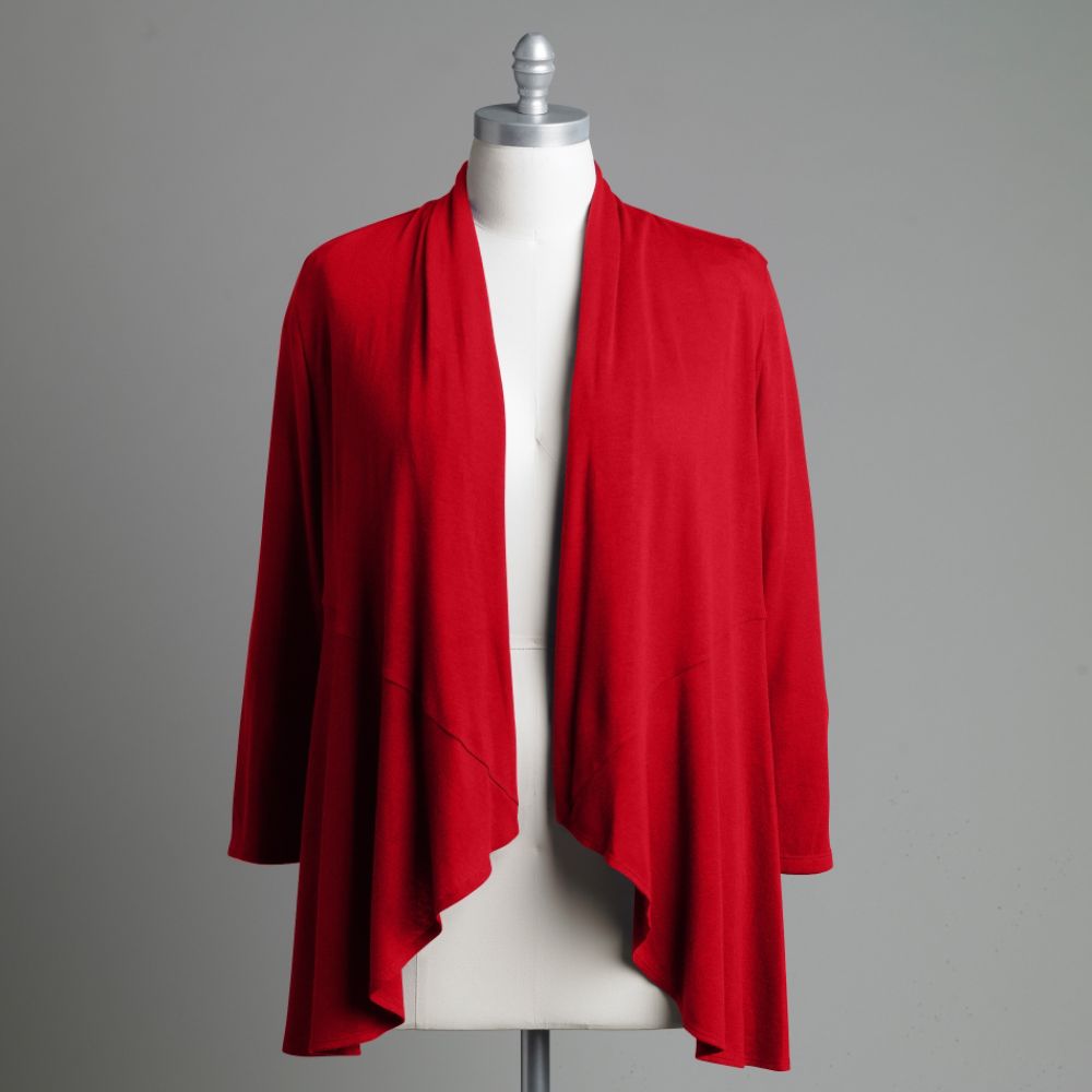 Apostrophe Women's Swing Cardigan - Plus