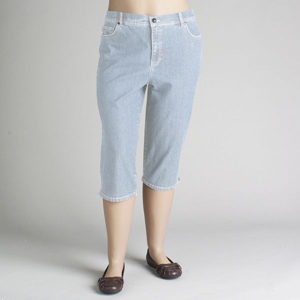 Gloria Vanderbilt Women's Plus Amanda Capris