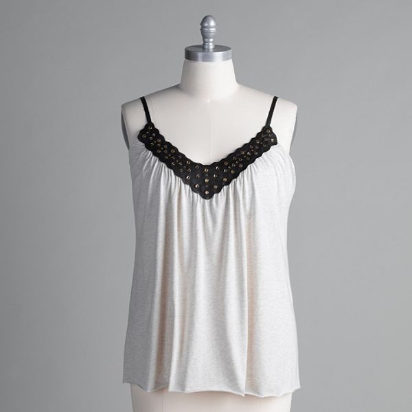 Beverly Drive Women's Plus Hardware Camisole