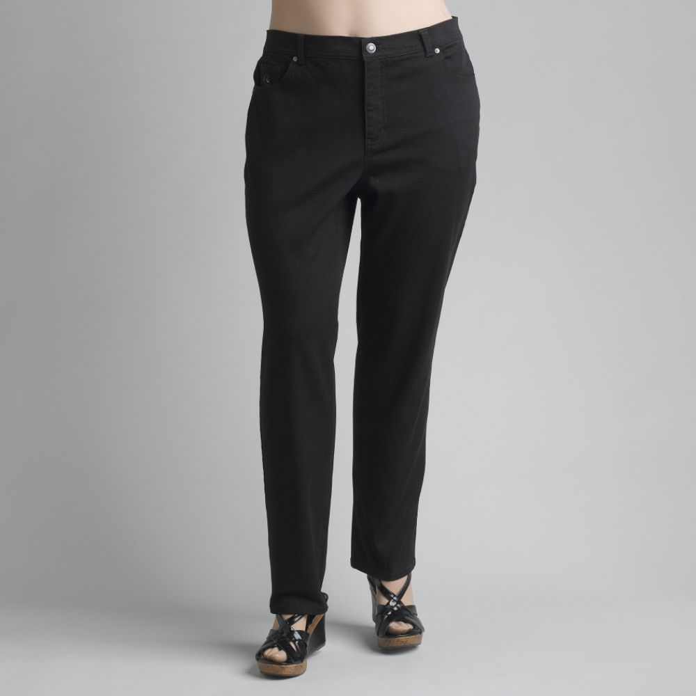 Gloria Vanderbilt Women's Plus Amanda Sparkle Pocket Jeans