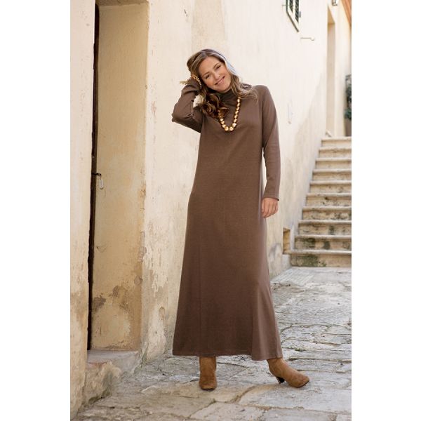 Silhouettes Women's Plus A-line Knit Dress