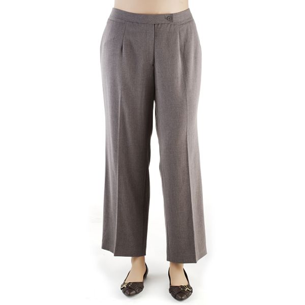 Focus 2000 Women's Straight Leg Trouser Pant - Petite Plus