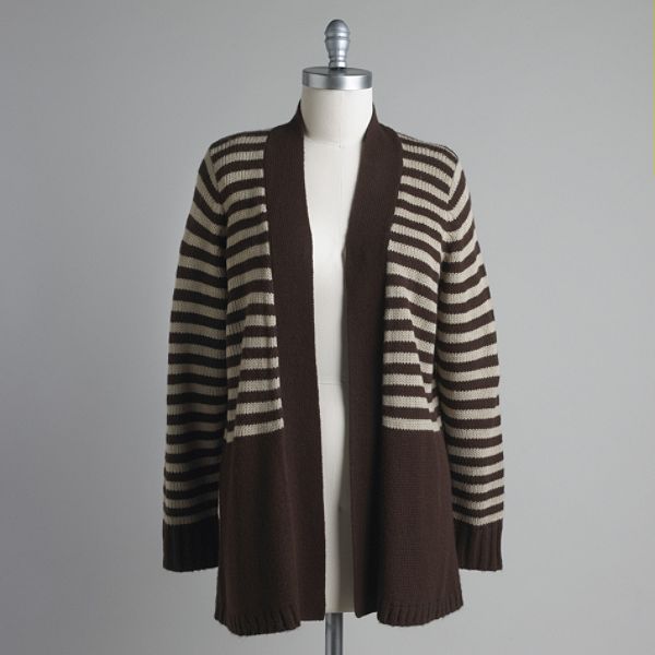 Covington Women's Long Sleeve Flyaway Cardigan - Plus