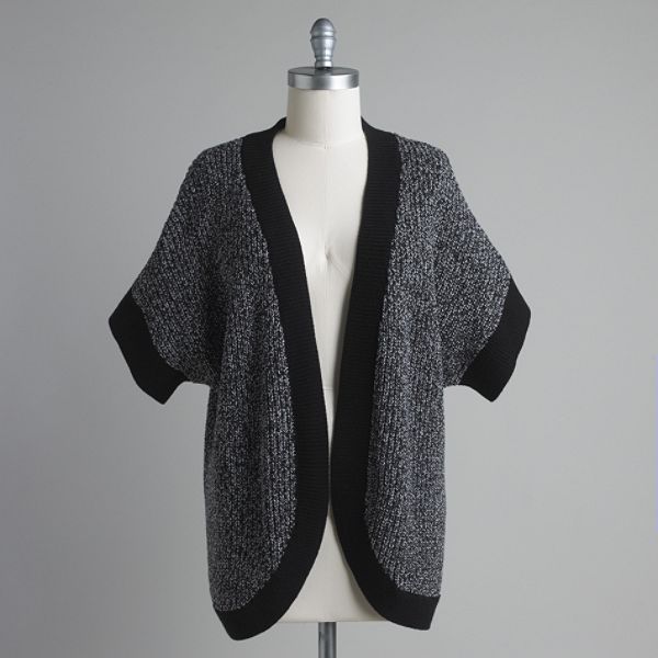Covington Women's Dolman Sleeve Flyaway Cardigan - Plus