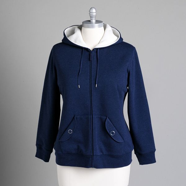 Laura Scott Women's Sherpa Hoodie - Plus