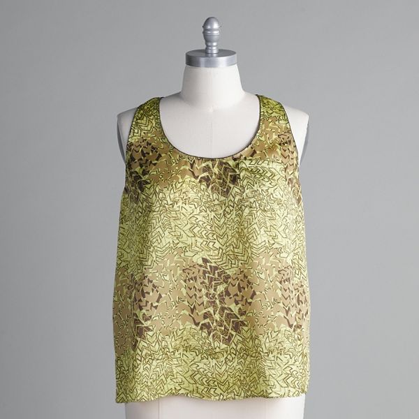 Beverly Drive Women's Plus Racerback Tank Top