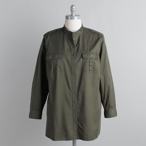American Star Women's Plus Button Front Shirt