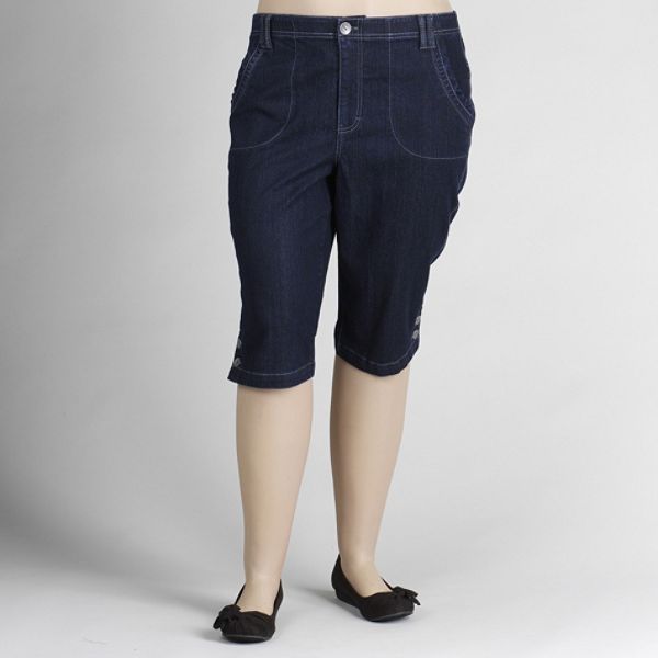 Gloria Vanderbilt Women's Plus Twill Skimmers