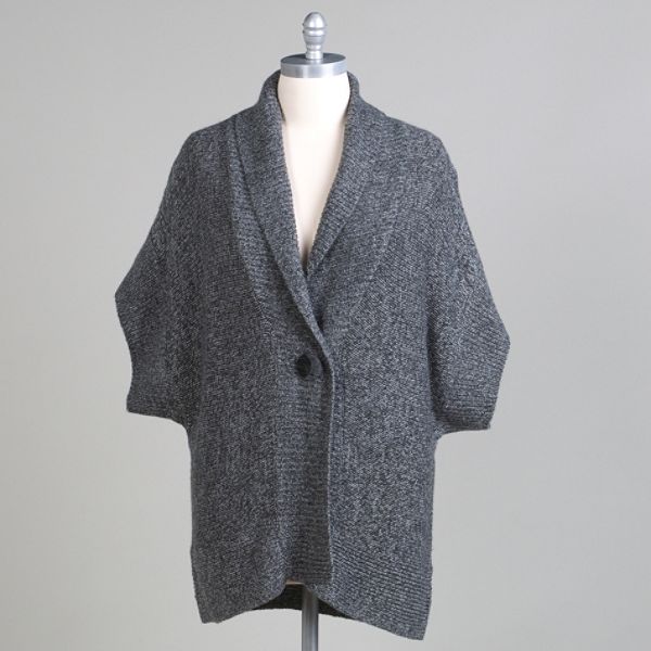Covington Women's Drop Shoulder Wrap Cardigan - Plus