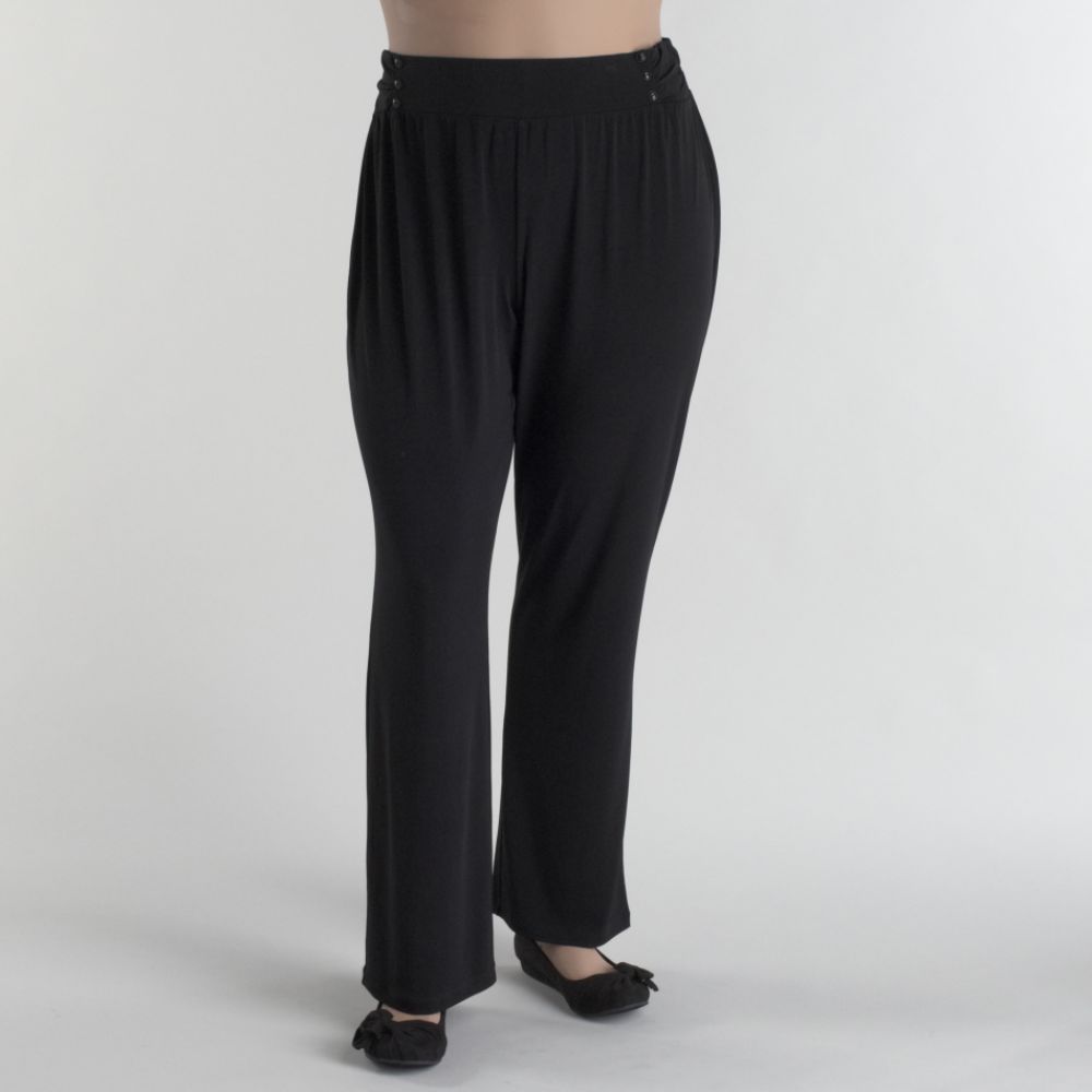 Beverly Drive Women's Plus Banded Stretch Pants at Sears.com