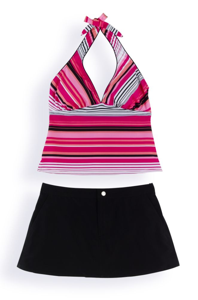 Tropical Escape Multistripe Skirtini