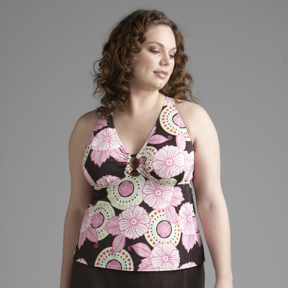 Mystic Women's Plus Tuscan Sun Ring Tank